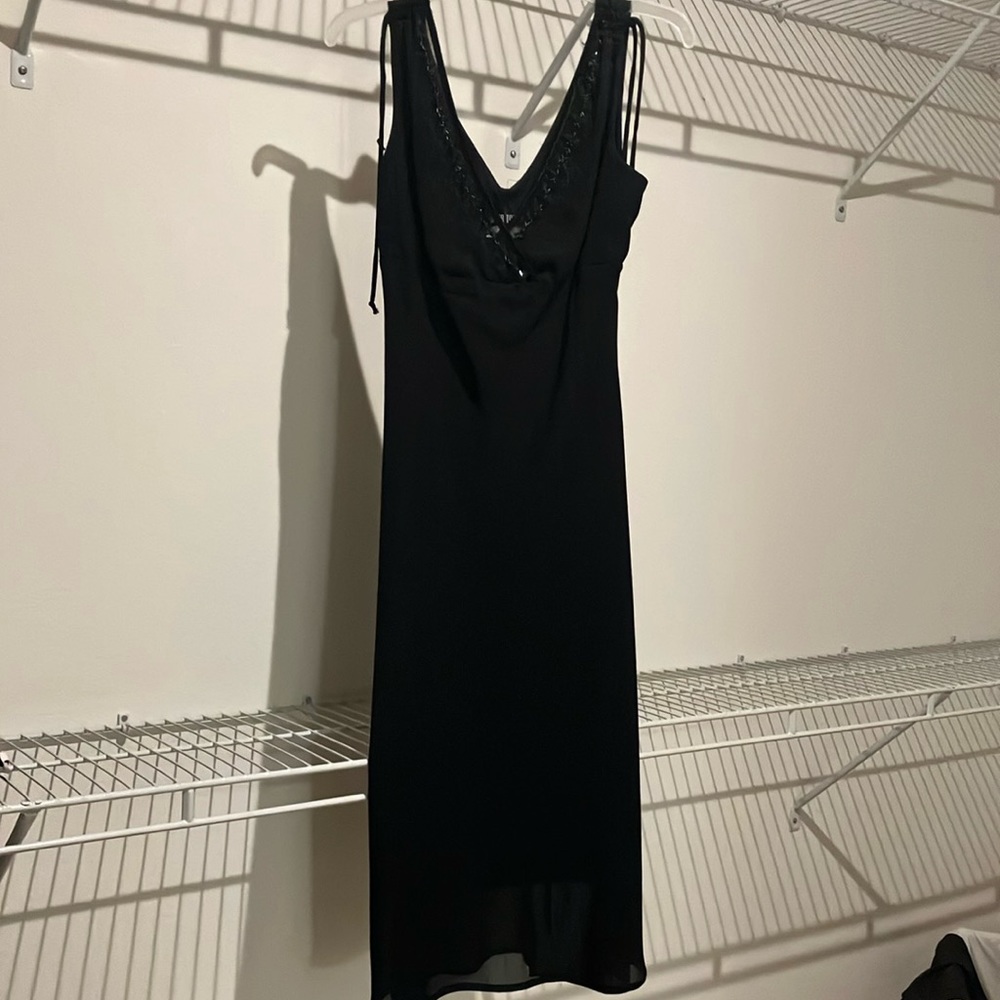 Black party dress